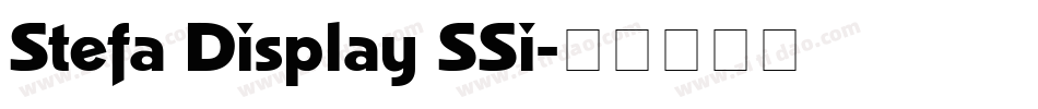 Stefa Display SSi字体转换